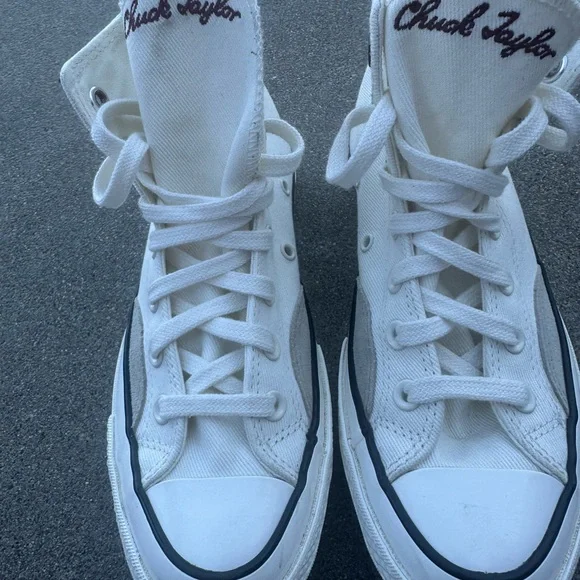 Converse Chuck 70 Mixed Materials High Egret Cherry Daze Men’s 5.5 Women’s 7.5 - Picture 5 of 9